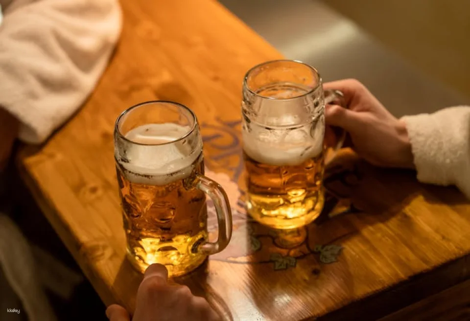Double beer bath experience  in Prague