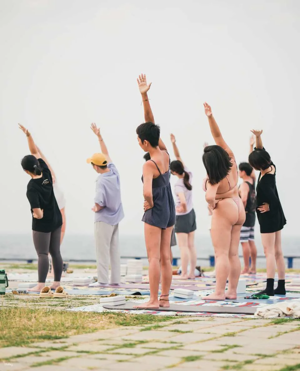 Pingtung Xiaoliuqiu | Xiaoshan Kan Hai Sunset Yoga Land Experience