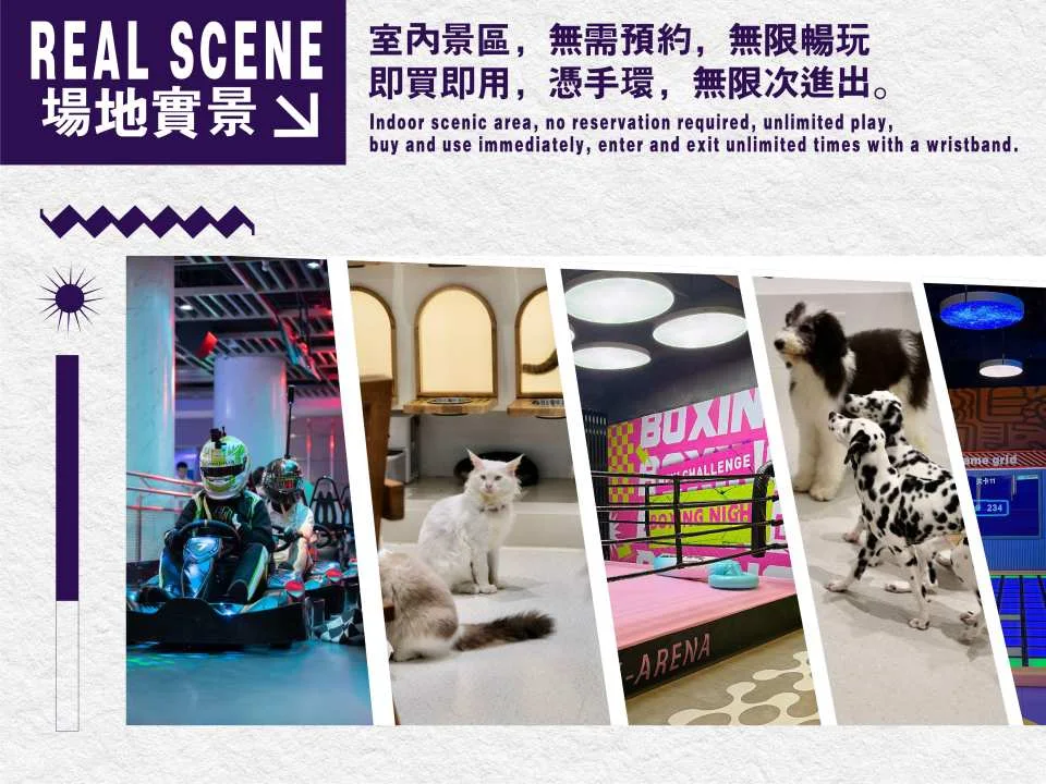 Shenzhen Bao'an District, China | DX-PARK Geocentric Park | Trendy Sports and Play Area, Perfect for Gatherings, Team Building, and Family Activities | Indoor Playground | Unlimited Access to Trendy Playgrounds | Craft Beer Serving from 7:30 PM to 10:30 PM