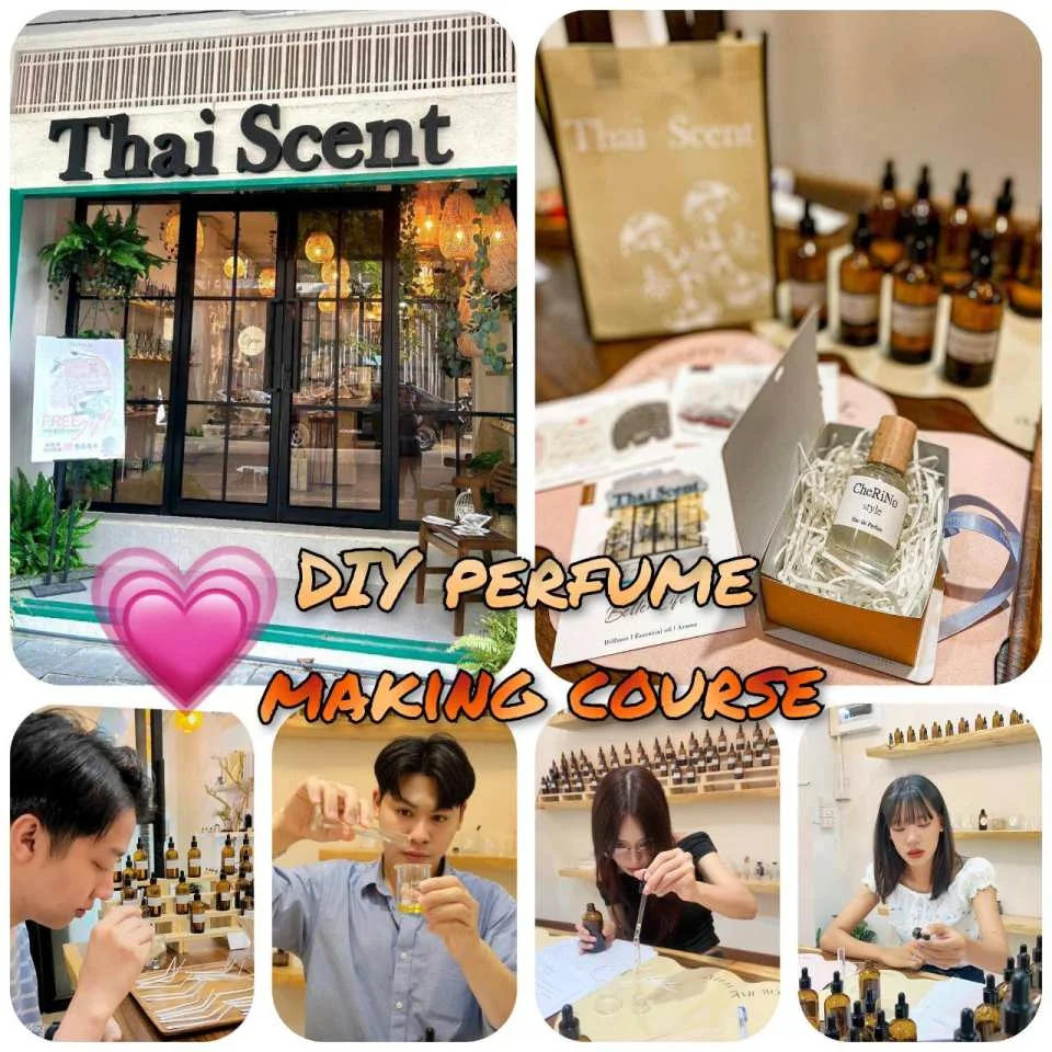 [Perfume Life Experience] Perfume Workshop at Thai Scent | Thailand