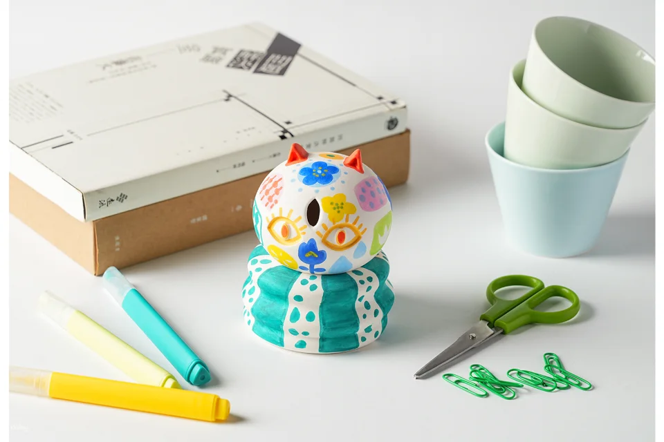 New Taipei | 'Two-gather' Ceramic Figurine Painting DIY Workshop | Shu's Pottery