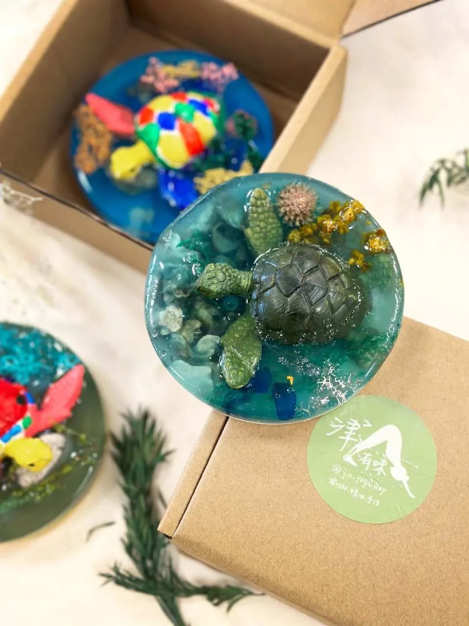 Pingtung Xiaoliuqiu|Sea Turtle Candle Holder DIY Experience|Scented Candle Souvenirs