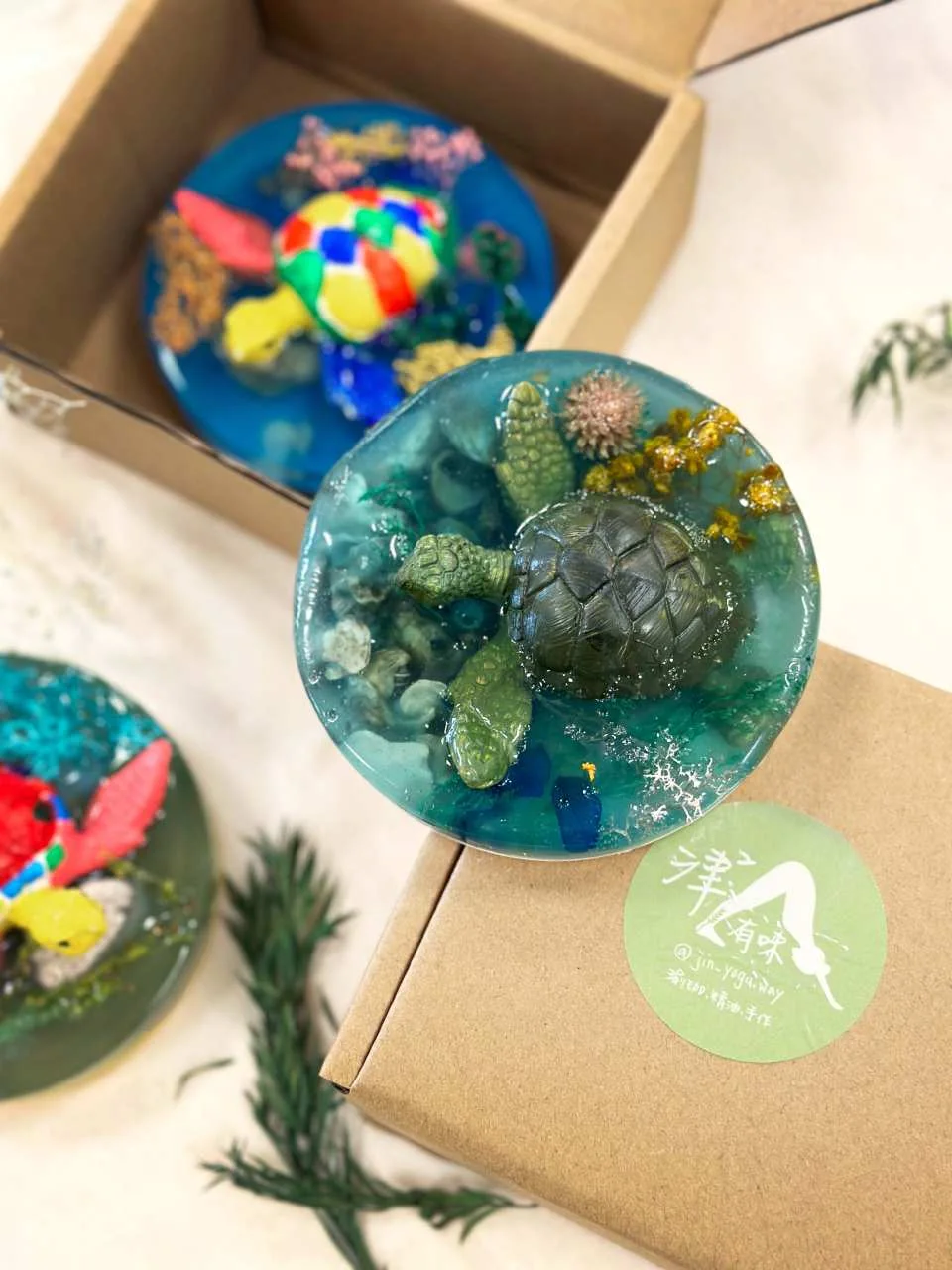 Pingtung Xiaoliuqiu|Sea Turtle Candle Holder DIY Experience|Scented Candle Souvenirs