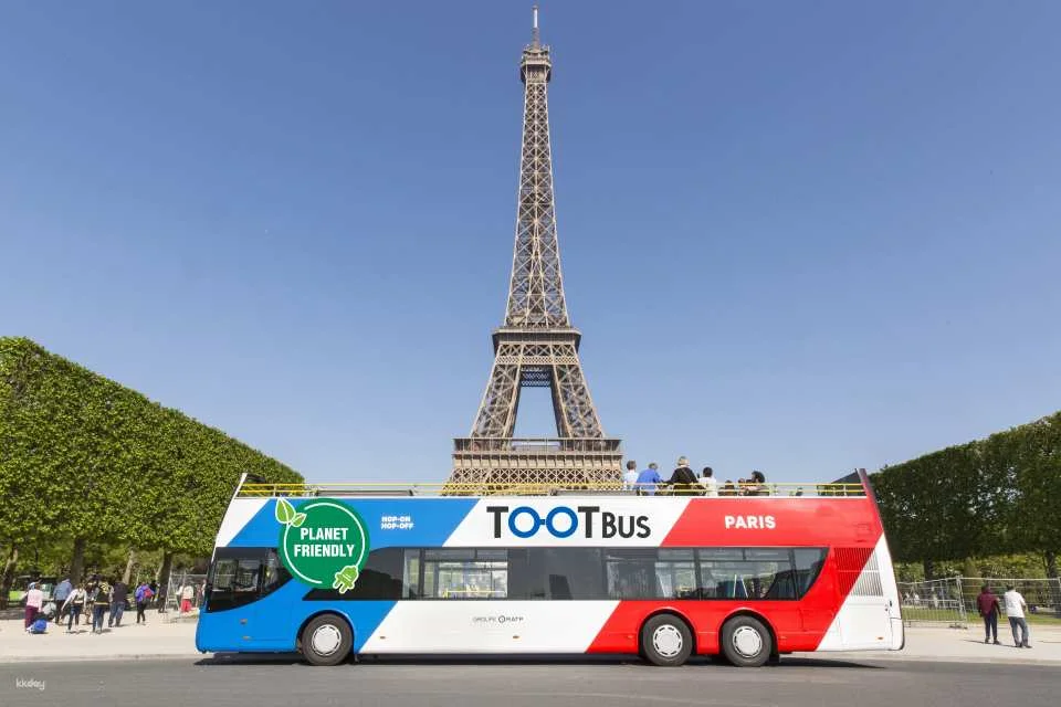 TOOTBUS | Paris Discovery Hop-On-Hop-Off bus tour with Seine river cruise