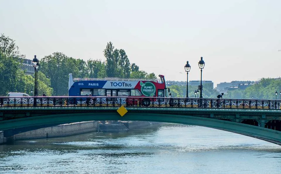 TOOTBUS | Paris Discovery Hop-On-Hop-Off bus tour with Seine river cruise