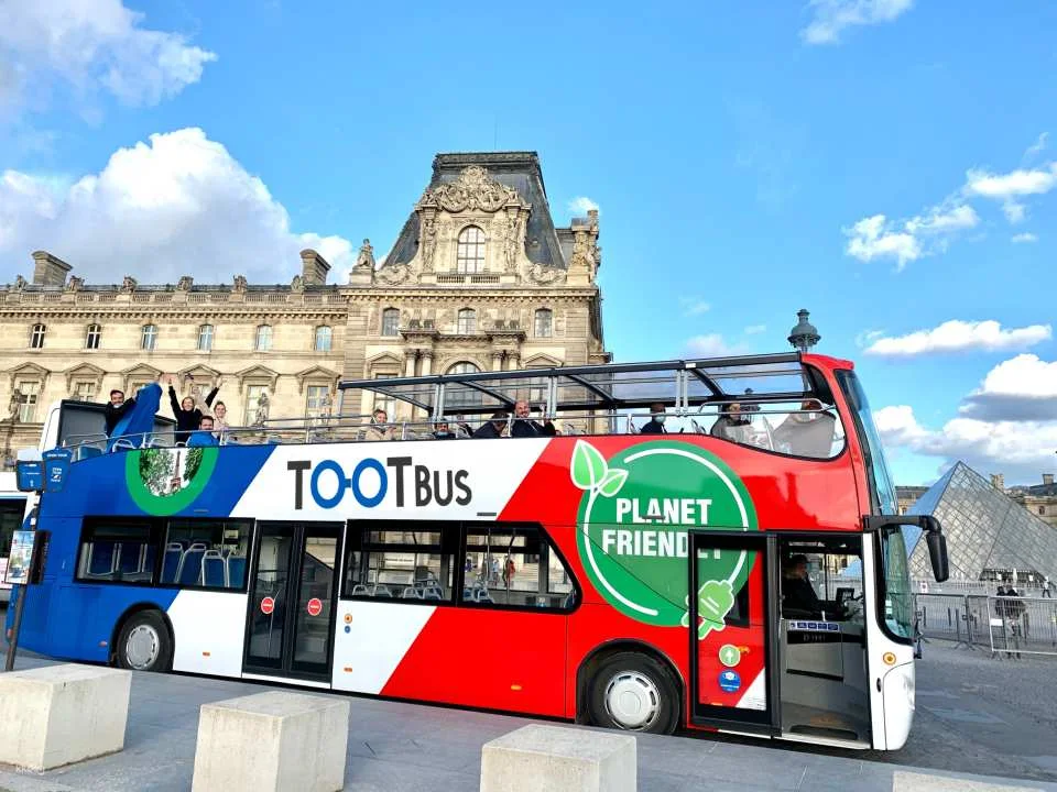 TOOTBUS | Paris Discovery Hop-On-Hop-Off bus tour with Seine river cruise