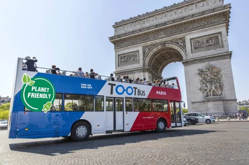 TOOTBUS | Paris Discovery Hop-On-Hop-Off bus tour with Seine river cruise