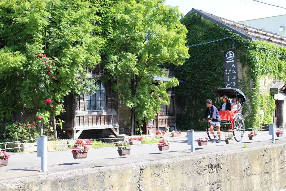 Hokkaido Otaru Private Tour | EBISUYA's Rickshaw Experience | 30/ 60 /120 min