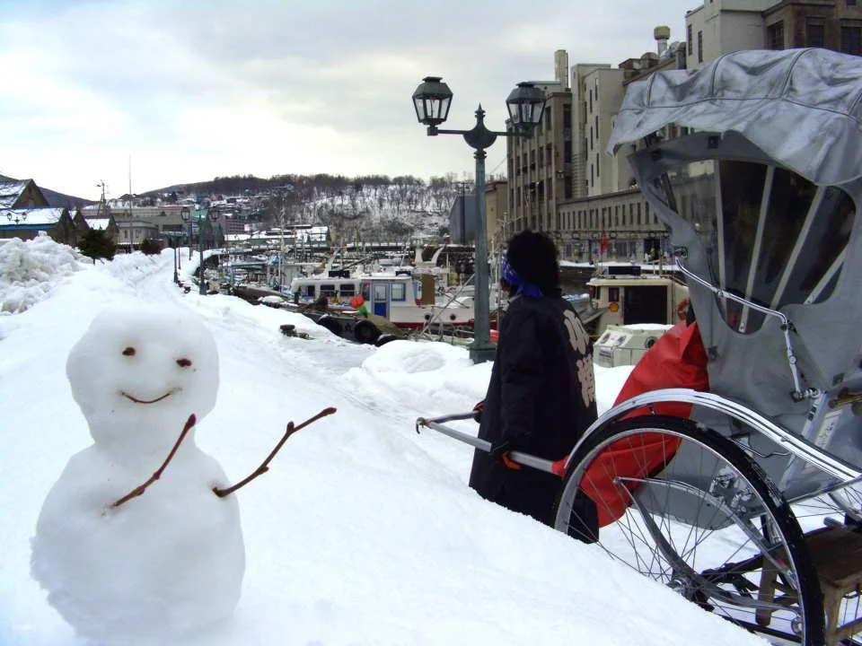 Hokkaido Otaru Private Tour | EBISUYA's Rickshaw Experience | 30/ 60 /120 min