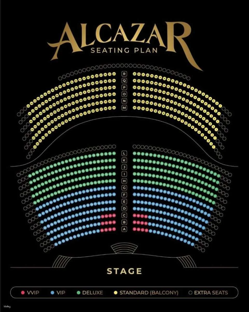 Alcazar Cabaret Show Ticket | Pattaya