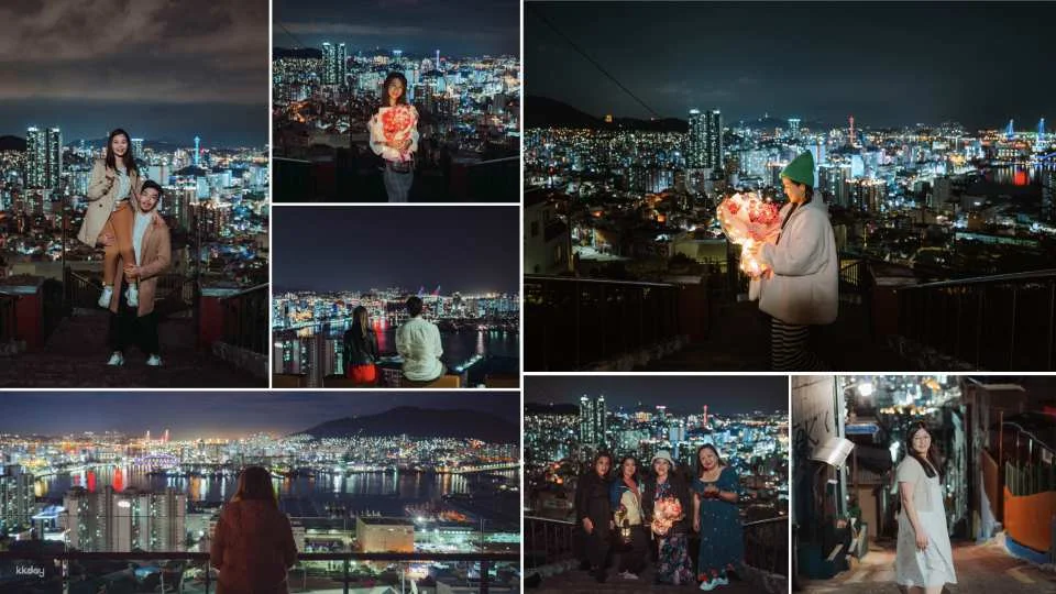 Busan Night Photography Tour | Gamcheon Culture Village, Cheonmasan Observatory, Cheonghak Waterside Park, Hwangnyeongsan Mountain