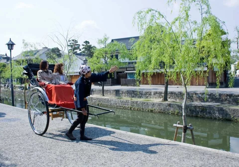 Kurashiki Private Tour | EBISUYA's Rickshaw Experience | 30/ 60 /120 min
