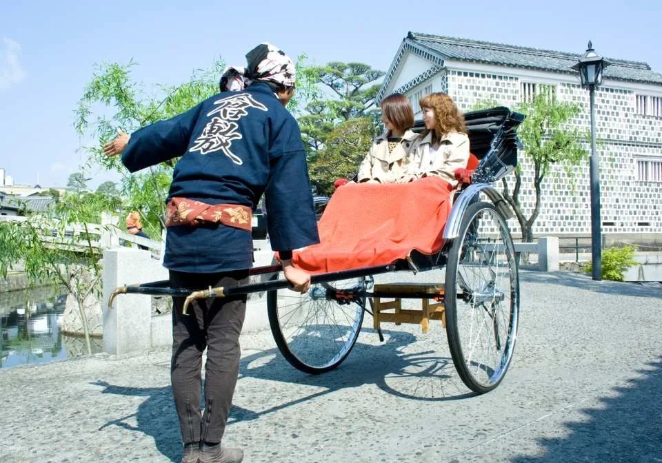 Kurashiki Private Tour | EBISUYA's Rickshaw Experience | 30/ 60 /120 min