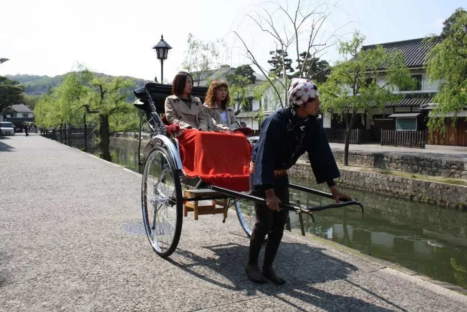 Kurashiki Private Tour | EBISUYA's Rickshaw Experience | 30/ 60 /120 min