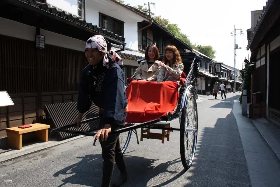 Kurashiki Private Tour | EBISUYA's Rickshaw Experience | 30/ 60 /120 min