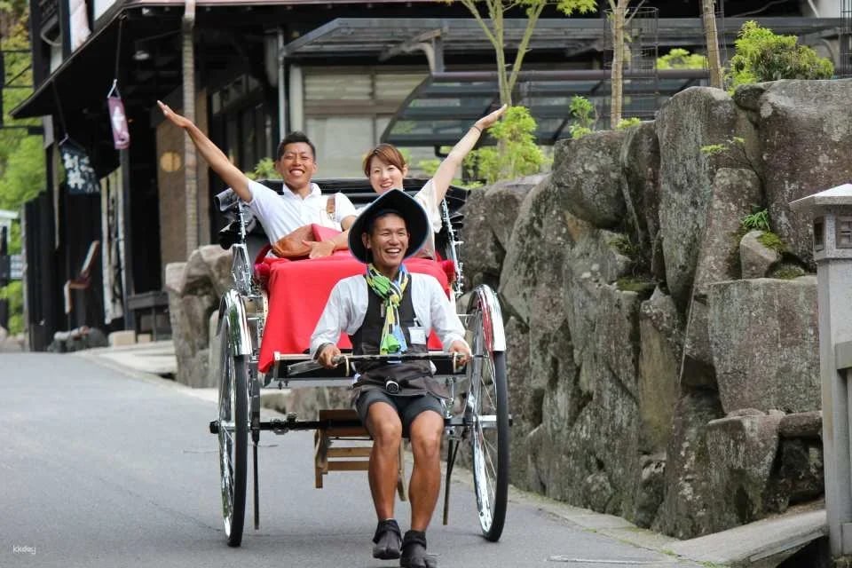 Miyajima Private Tour | EBISUYA's Rickshaw Experience | 30/ 60 /120 min
