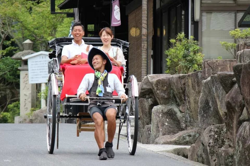 Miyajima Private Tour | EBISUYA's Rickshaw Experience | 30/ 60 /120 min