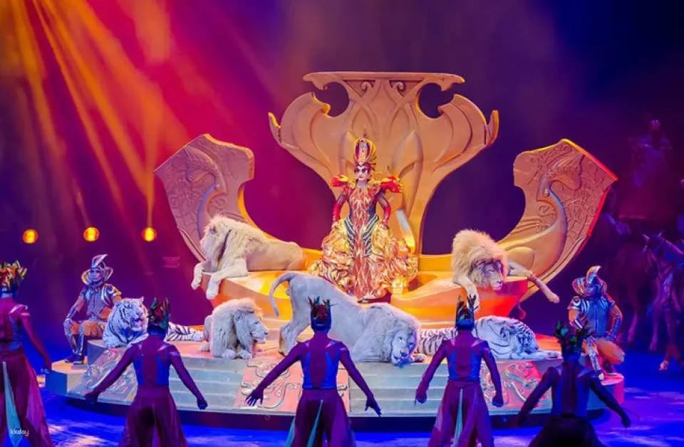 Guangzhou Chimelong International Circus Ticket (Includes Free AIRSIM Global Data SIM Card)