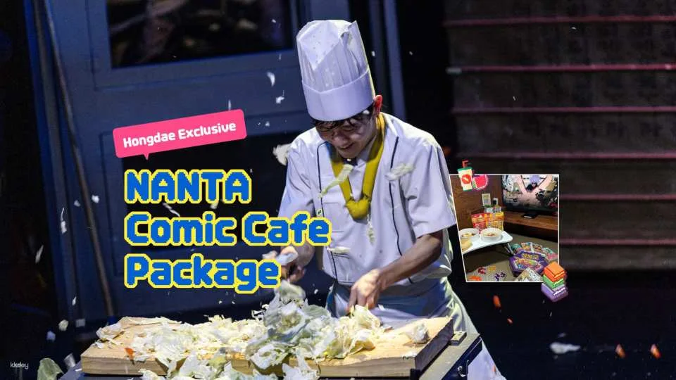 Seoul NANTA Show Ticket | Myeongdong & Hongdae