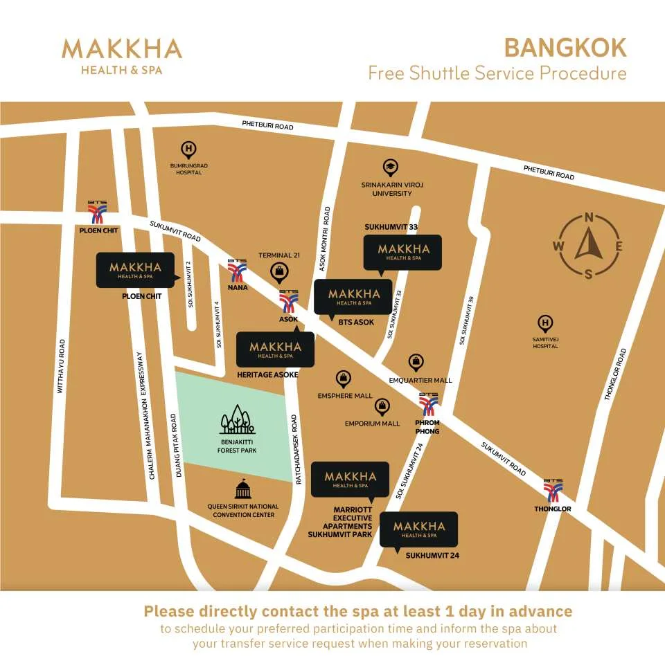 Bangkok Makkha Health & Spa Voucher | Thailand