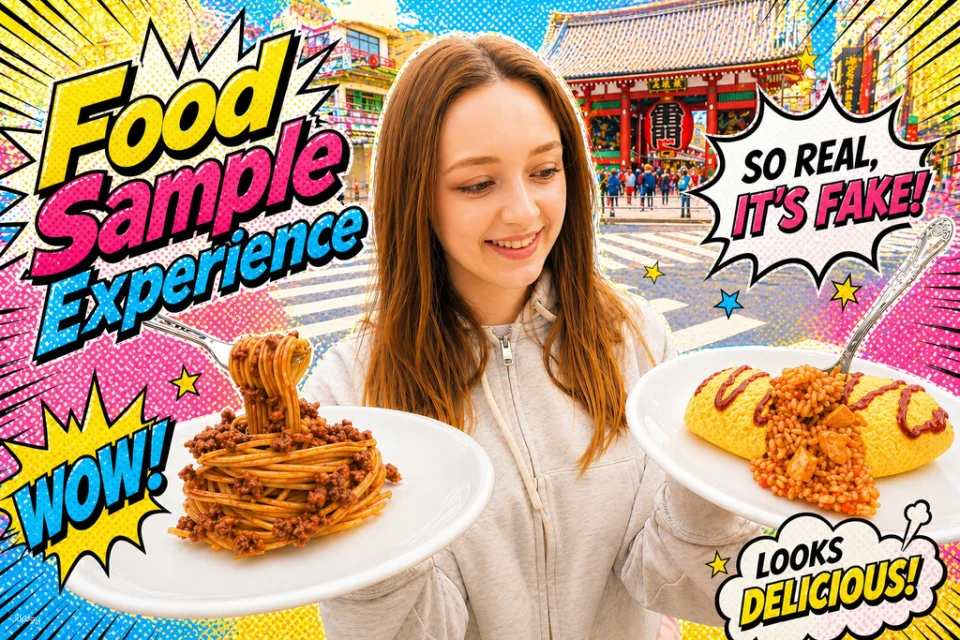 [Food Sample Making Experience Cafe] Food Sample Making Special Travel Service Experience Choose one of the two (including manual explanation)