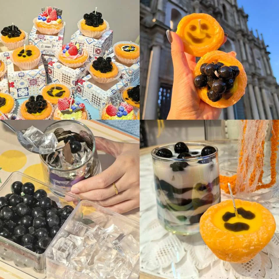 [Macau Experience] Macau Souvenir Making Workshop｜ DIY Portuguese Tart Scented Candle, Ruins of St. Paul’s Light Night Light, Refrigerator Magnet Experience｜Russian St. Paul’s Archway
