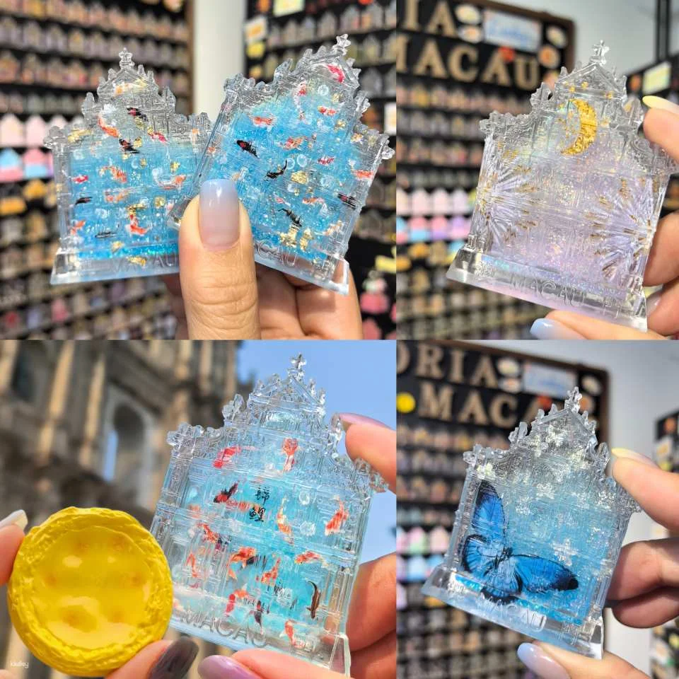 [Macau Experience] Macau Souvenir Making Workshop｜ DIY Portuguese Tart Scented Candle, Ruins of St. Paul’s Light Night Light, Refrigerator Magnet Experience｜Russian St. Paul’s Archway