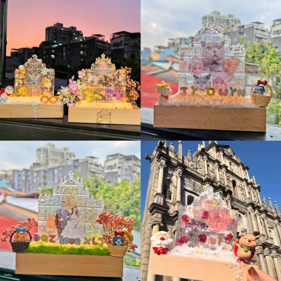 [Macau Experience] Macau Souvenir Making Workshop｜ DIY Portuguese Tart Scented Candle, Ruins of St. Paul’s Light Night Light, Refrigerator Magnet Experience｜Russian St. Paul’s Archway