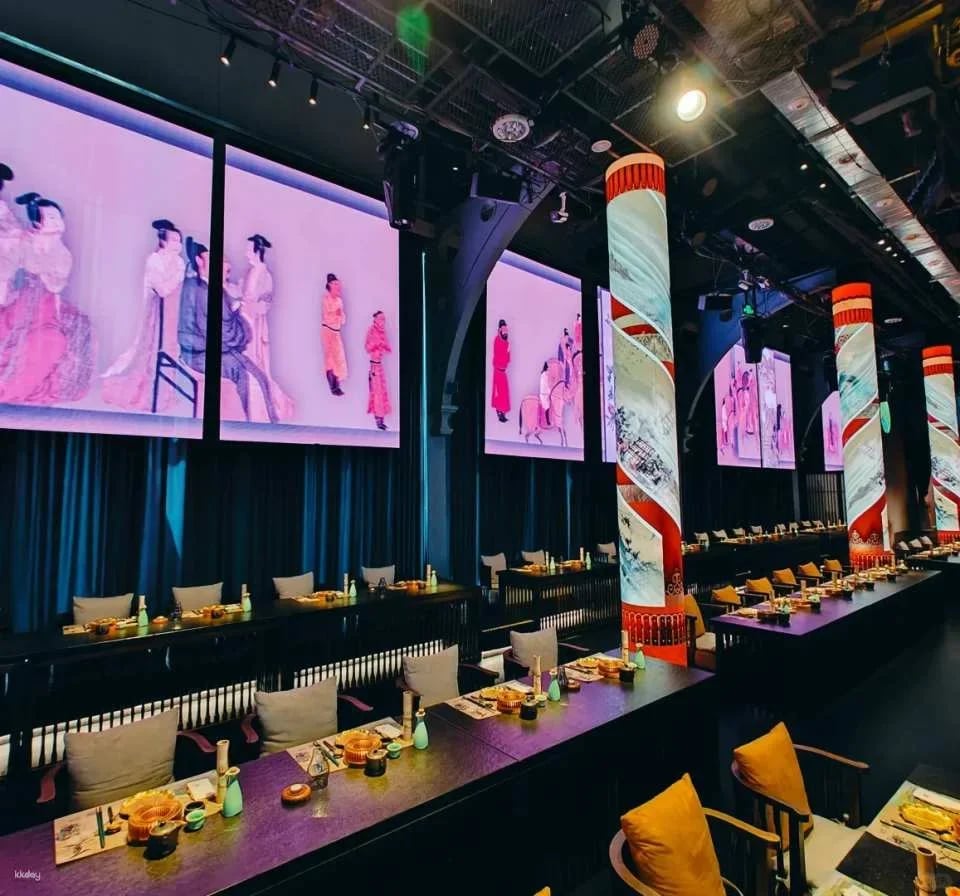[KKday Exclusive Offer] Ancient Chengdu, China Immersive‧Han Culture Theme Dining Show‧Shuyanfu｜Lunch/Dinner｜Free Travel Souvenir Set (Panda Doll + Dahongpao Tea + Good Luck Coins)