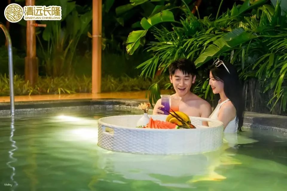 Exclusive offer on tickets to Chimelong Forest Hot Spring Resort in Qingyuan, China | Free AIRSIM SIM card included.