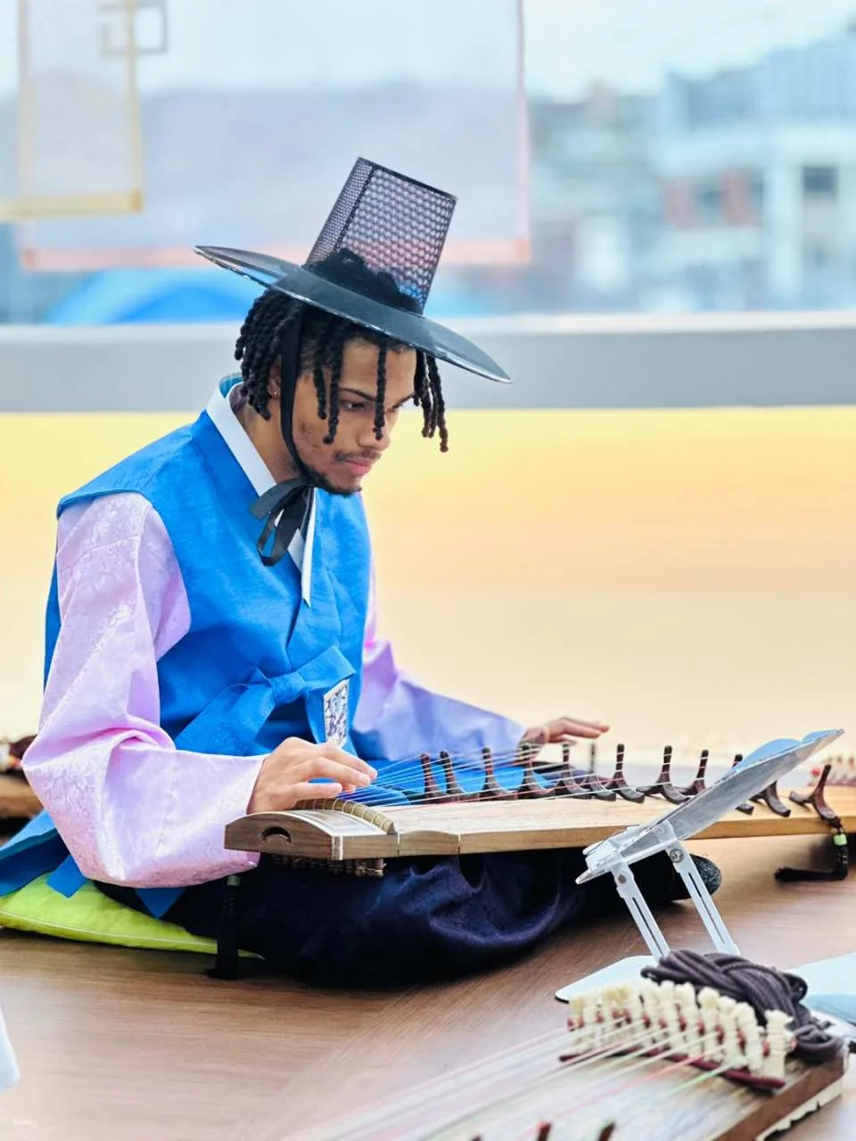 Hanbok& Korea traditional Instrumennt Experience