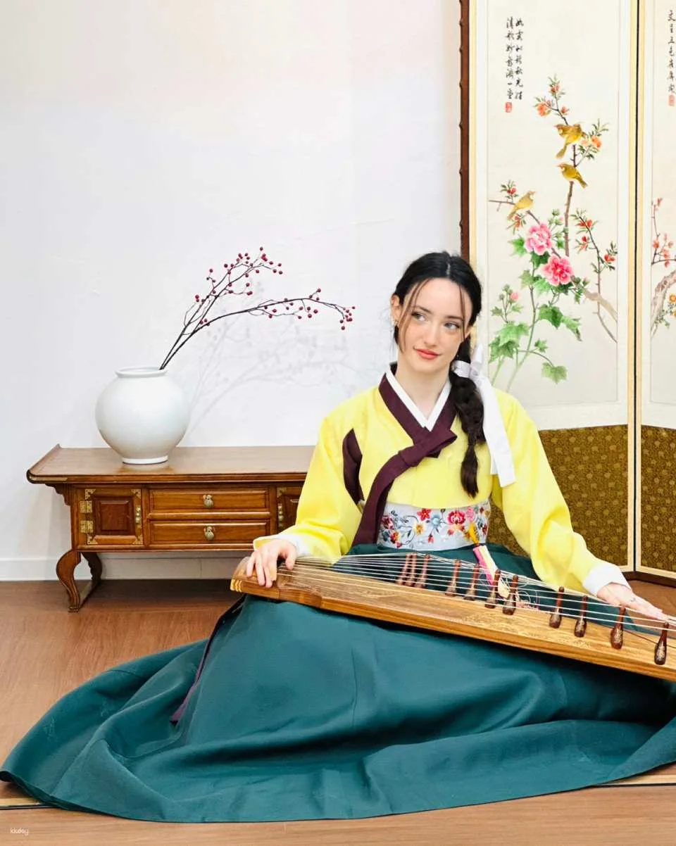 Hanbok& Korea traditional Instrumennt  Experience