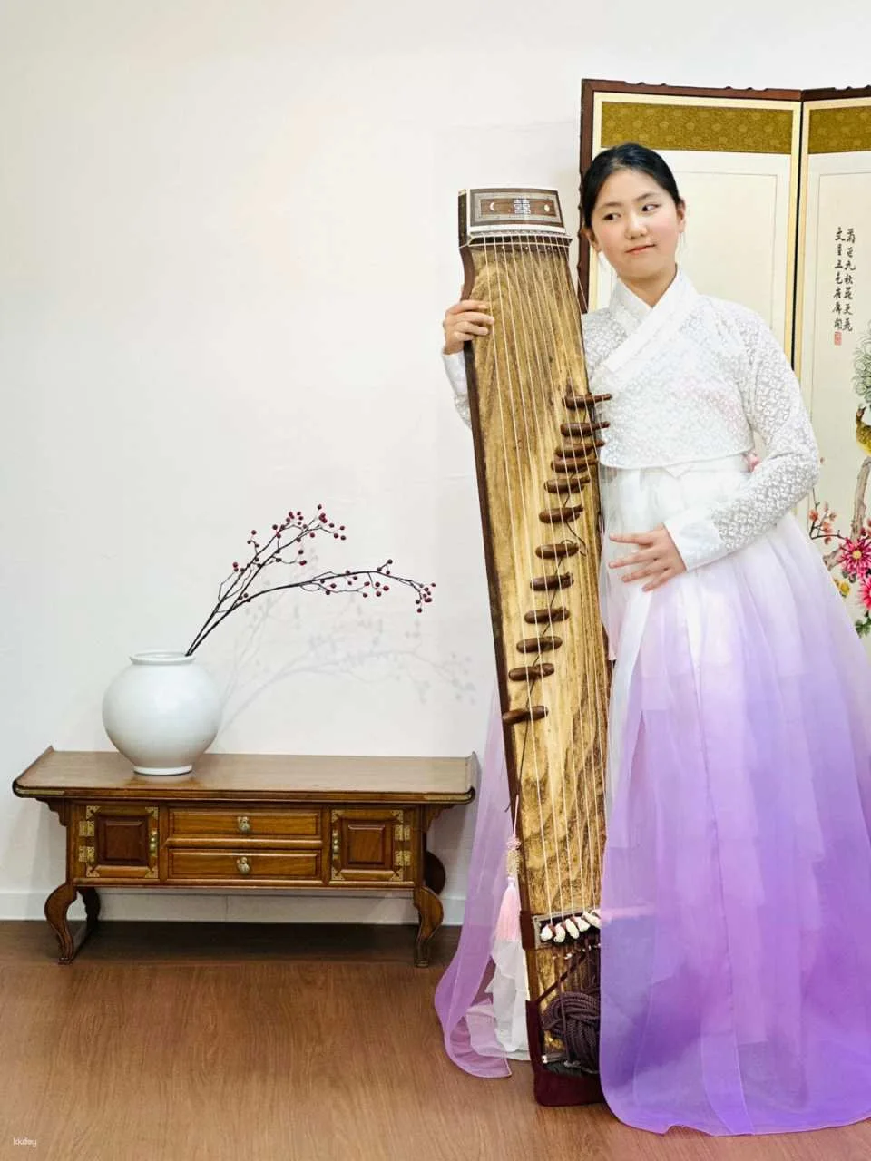 Hanbok& Korea traditional Instrumennt  Experience