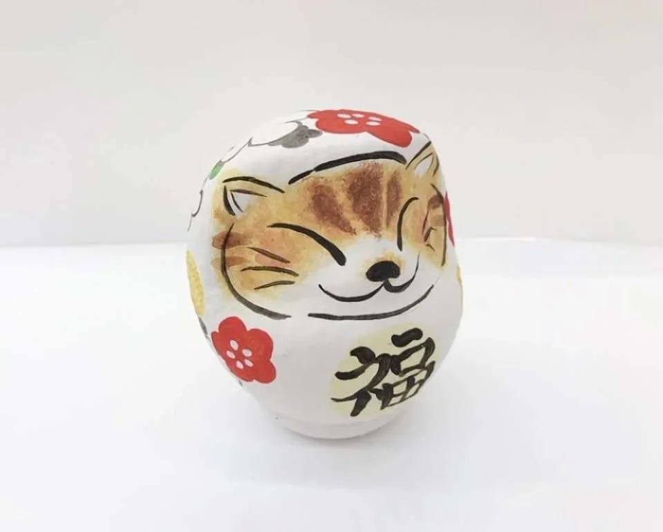 Kyoto, Japan|Fox mask, daruma, and wind chime painting experience