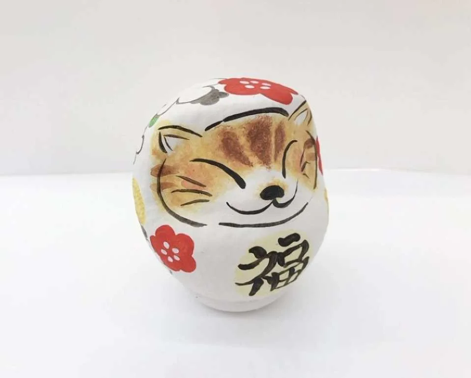 Kyoto, Japan｜Fox mask, daruma, and wind chime painting experience