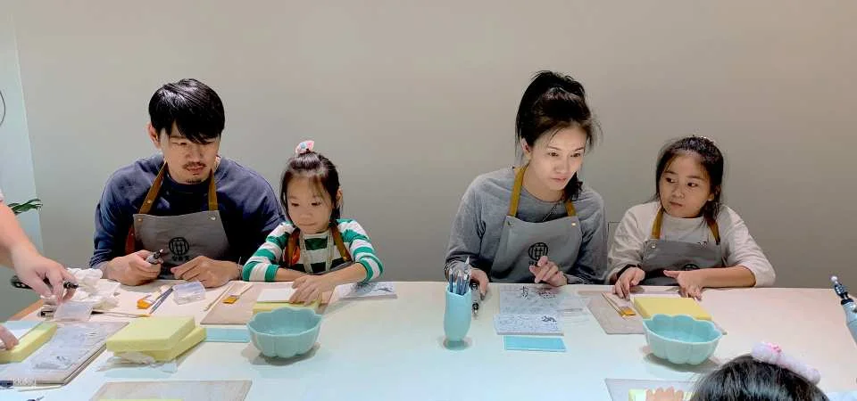 Yingge, New Taipei City|Anda Kiln Celadon Product Handmade Experience Class·Ceramic Carving|Small Class Exquisite Teaching
