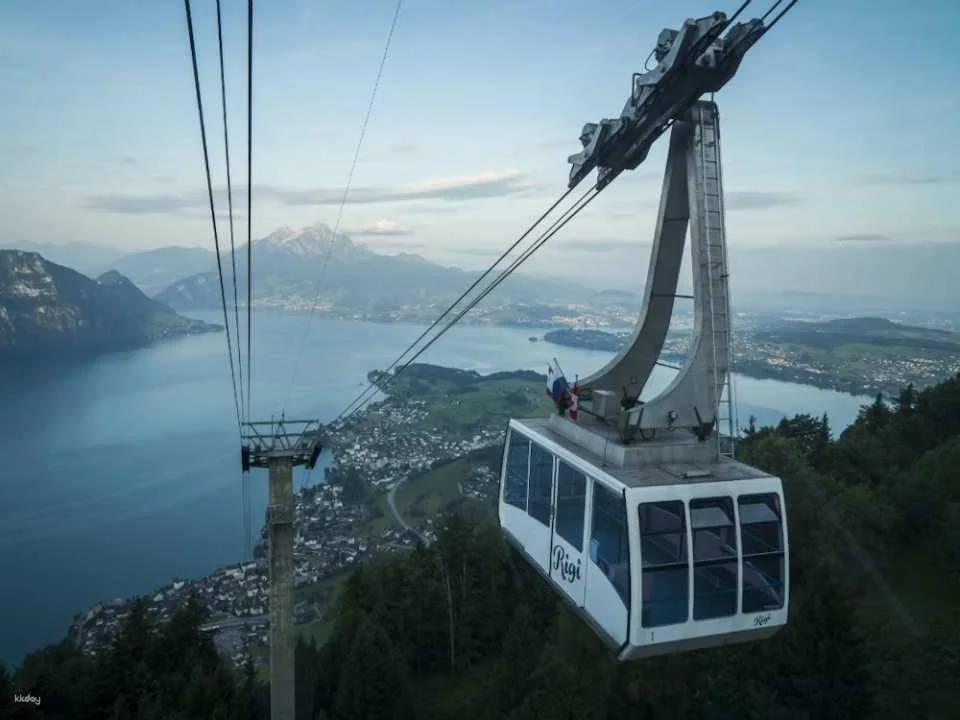 From Lucerne: Wellness Rigi Kaltbad incl. boat ticket and day pass Rigi cableways | Switzerland