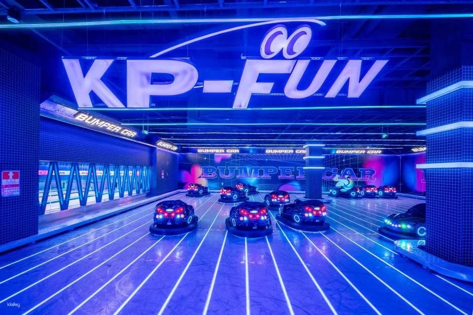 KP-FUN Trendy Amusement Street, Futian District, Shenzhen | Shenzhen's Largest Indoor Bumper Car Track | 70,000 sq ft, Two-Story, 100+ Tech-Savvy Playgrounds | Futian Zhongzhou Bay