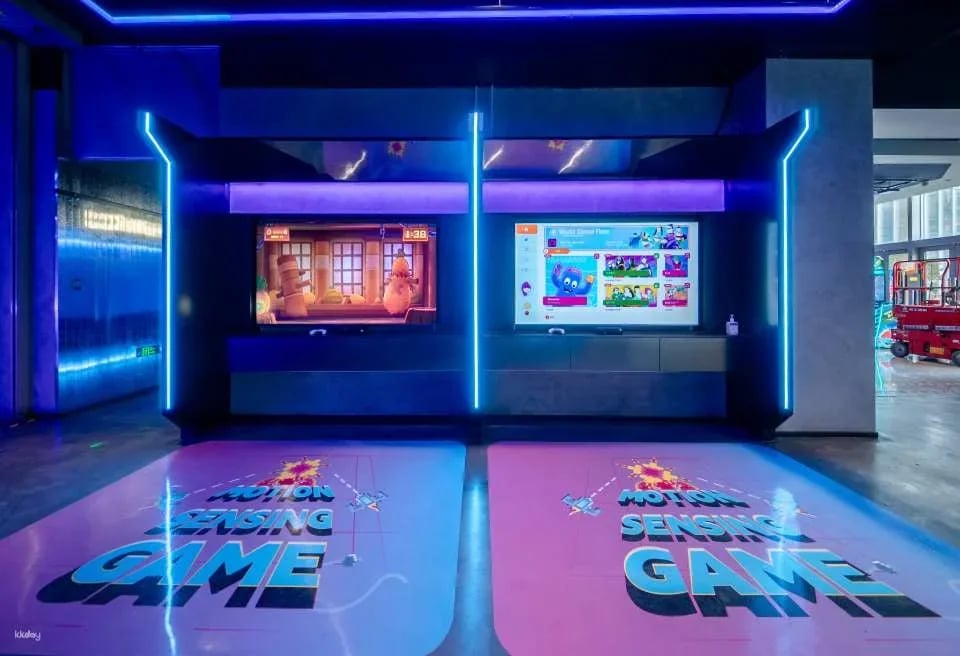 KP-FUN Trendy Amusement Street, Futian District, Shenzhen | Shenzhen's Largest Indoor Bumper Car Track | 70,000 sq ft, Two-Story, 100+ Tech-Savvy Playgrounds | Futian Zhongzhou Bay