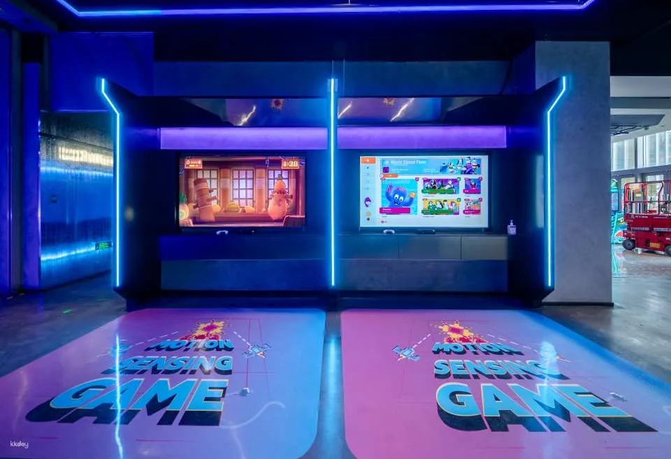 KP-FUN Trendy Amusement Street, Futian District, Shenzhen | Shenzhen's Largest Indoor Bumper Car Track | 70,000 sq ft, Two-Story, 100+ Tech-Savvy Playgrounds | Futian Zhongzhou Bay