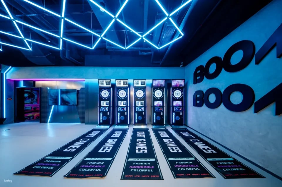 KP-FUN Trendy Amusement Street, Futian District, Shenzhen | Shenzhen's Largest Indoor Bumper Car Track | 70,000 sq ft, Two-Story, 100+ Tech-Savvy Playgrounds | Futian Zhongzhou Bay