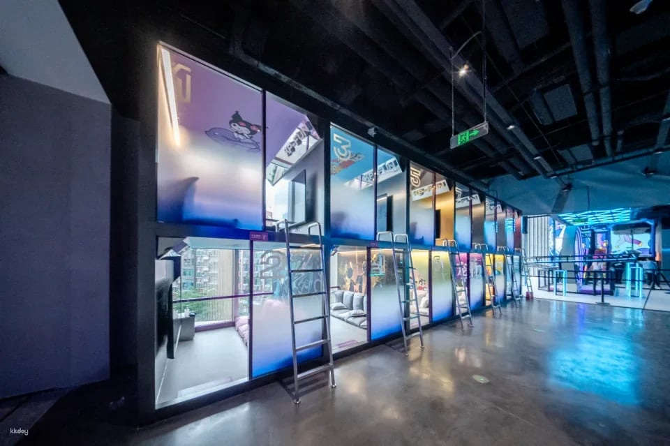 KP-FUN Trendy Amusement Street, Futian District, Shenzhen | Shenzhen's Largest Indoor Bumper Car Track | 70,000 sq ft, Two-Story, 100+ Tech-Savvy Playgrounds | Futian Zhongzhou Bay