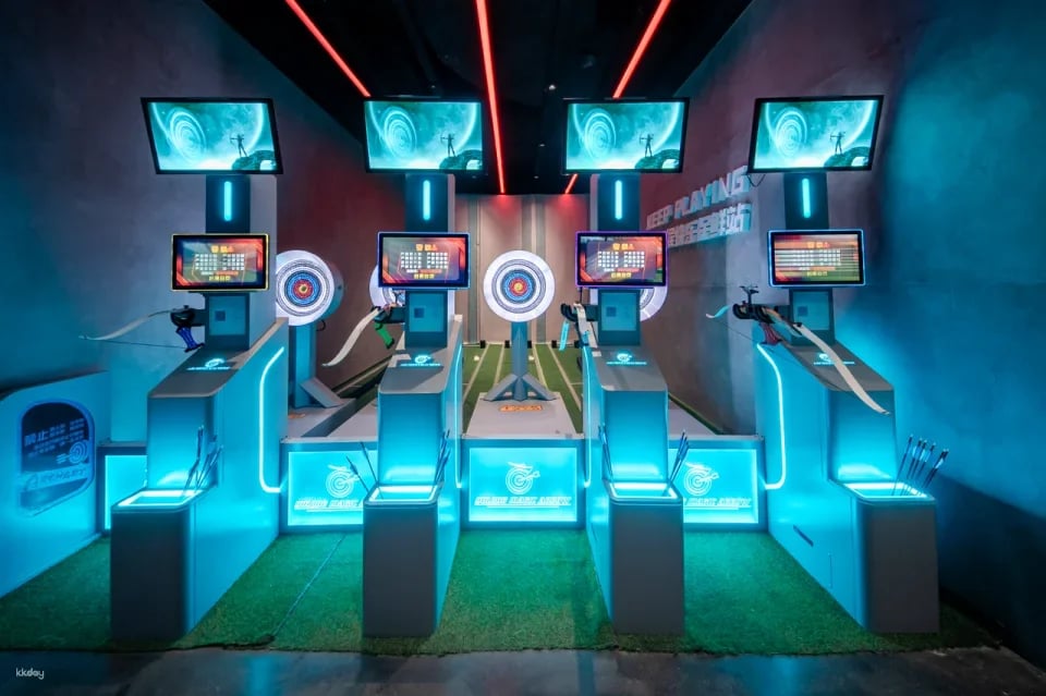 KP-FUN Trendy Amusement Street, Futian District, Shenzhen | Shenzhen's Largest Indoor Bumper Car Track | 70,000 sq ft, Two-Story, 100+ Tech-Savvy Playgrounds | Futian Zhongzhou Bay