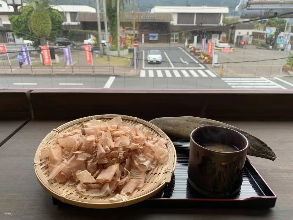 Katsuobushi (Dried Bonito) Factory Tour & Dashi soup(Chabushi) Workshop at Kagoshima