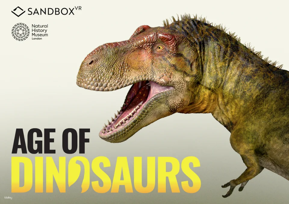 [KKday Exclusive] Sandbox VR Immersive Experience | The All-New "Age of Dinosaurs" is Here | Netflix Squid Game, Original Zombie Masterpiece, Earth Defense Battle: Exclusive Discounts, Free Weapon Upgrades, and Birthday Experiences | Tsim Sha Tsui, Causeway Bay (35579)