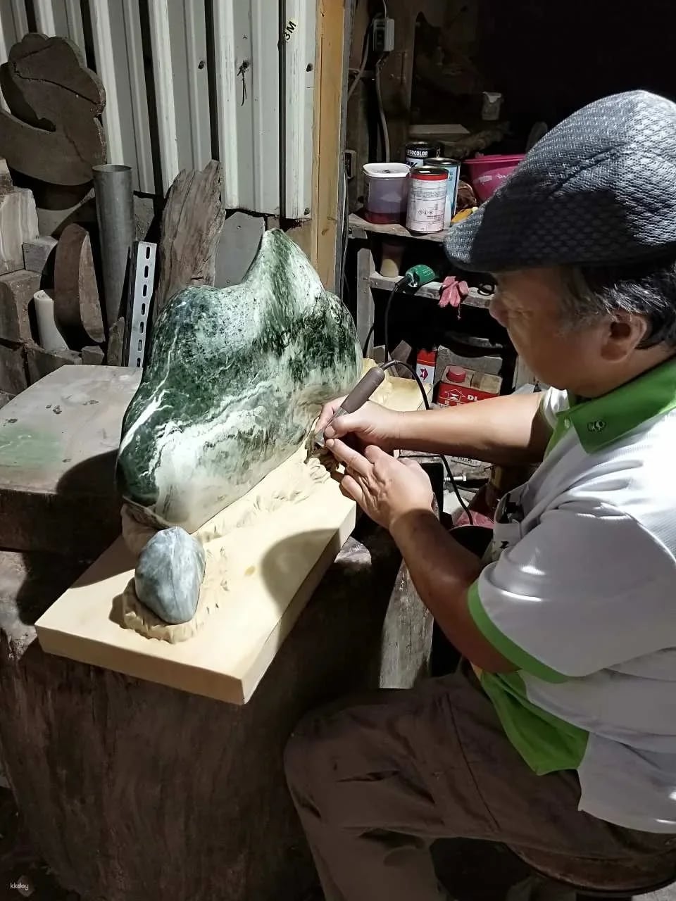 [Limited-Time Offer – 8% Off for Groups of Four] Hualien Jade Handicraft Experience | Zhonghua Jade Art Workshop | Jade Grinding Course