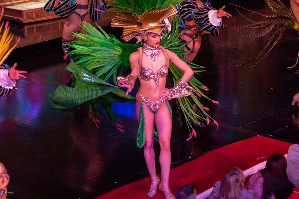 Moulin Rouge Cabaret Show with Dinner or Drinks & Paris City Tour | France