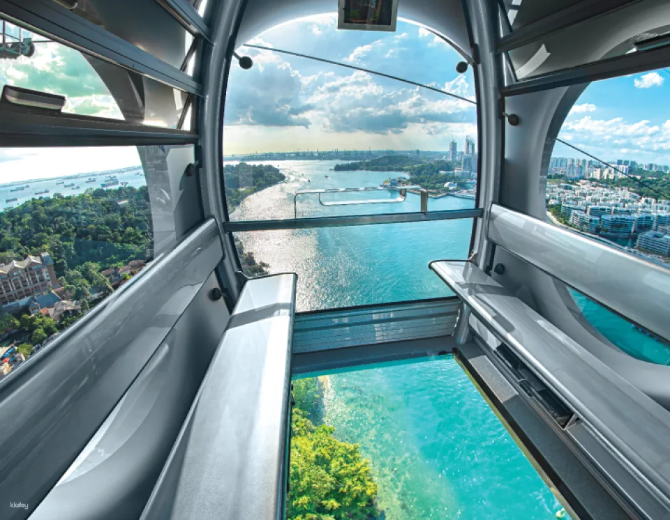 Singapore Cable Car SkyPass at Sentosa