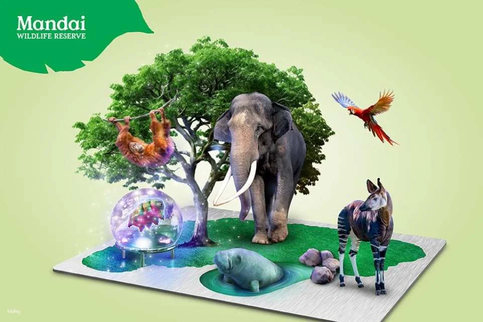 Mandai Wildlife Reserve: Multi-park Destination Passes | Night Safari, Singapore Zoo, River Wonders, Bird Paradise & Rainforest Wild ASIA