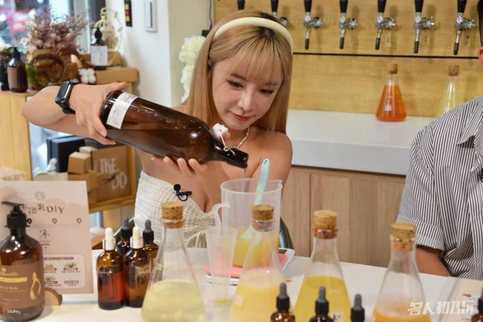 Taipei shower gel and shampoo DIY course｜ LIKEDO DIY experience